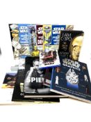 A collection of books relating to Star Wars to include - The Art of Star Wars,