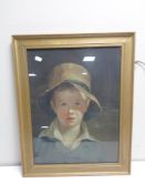 A gilt framed print, The Torn Hat, after Thomas Sully.