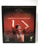 A limited edition Anniversary shirt celebrating a Liverpool Icon 'Dalglish' 85/86 double winners