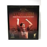 A limited edition Anniversary shirt celebrating a Liverpool Icon 'Dalglish' 85/86 double winners