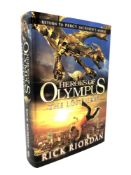 Rick Riordan 'Heroes of Olympus The Lost Hero', signed edition.