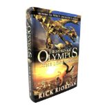 Rick Riordan 'Heroes of Olympus The Lost Hero', signed edition.