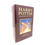 Harry Potter and The Order of the Phoenix, Bloomsbury edition, ISBN 0747569614, factory sealed.