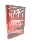 Douglas Preston & Lincoln Child ' Crimson Shore', signed edition.