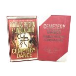 Douglas Preston & Lincoln Child ' Cemetery Dance', signed collector's edition.