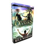 Rick Riordan 'Heroes of Olympus The Son of Neptune', signed edition.