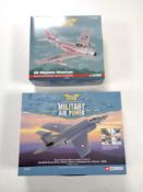 Two boxed Corgi Aviation Archive die cast aircraft,