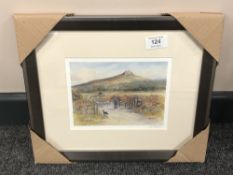 After Tom MacDonald : Roseberry Topping, reproduction in colours, signed in pencil, 13 cm by 18 cm,