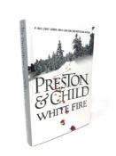 Douglas Preston & Lincoln Child ' White Fire', signed edition.