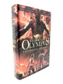 Rick Riordan 'Heroes of Olympus The House of Hades', signed edition.