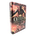 Rick Riordan 'Heroes of Olympus The House of Hades', signed edition.