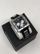 A Gent's Solar Time radio controlled wrist watch