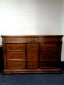 A good quality Barker & Stonehouse Zocalo eleven drawer chest