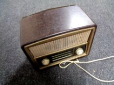 An early 20th century Bakelite cased Bush radio