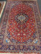 A Kashan rug, central Iran,