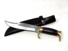 A Bowie knife,