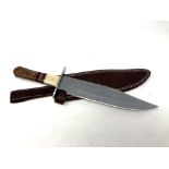 A Bowie knife by Chipaway Cutlery,