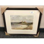 After Tom MacDonald : Dunstanburgh, reproduction in colours, signed in pencil, 21 cm by 30 cm,