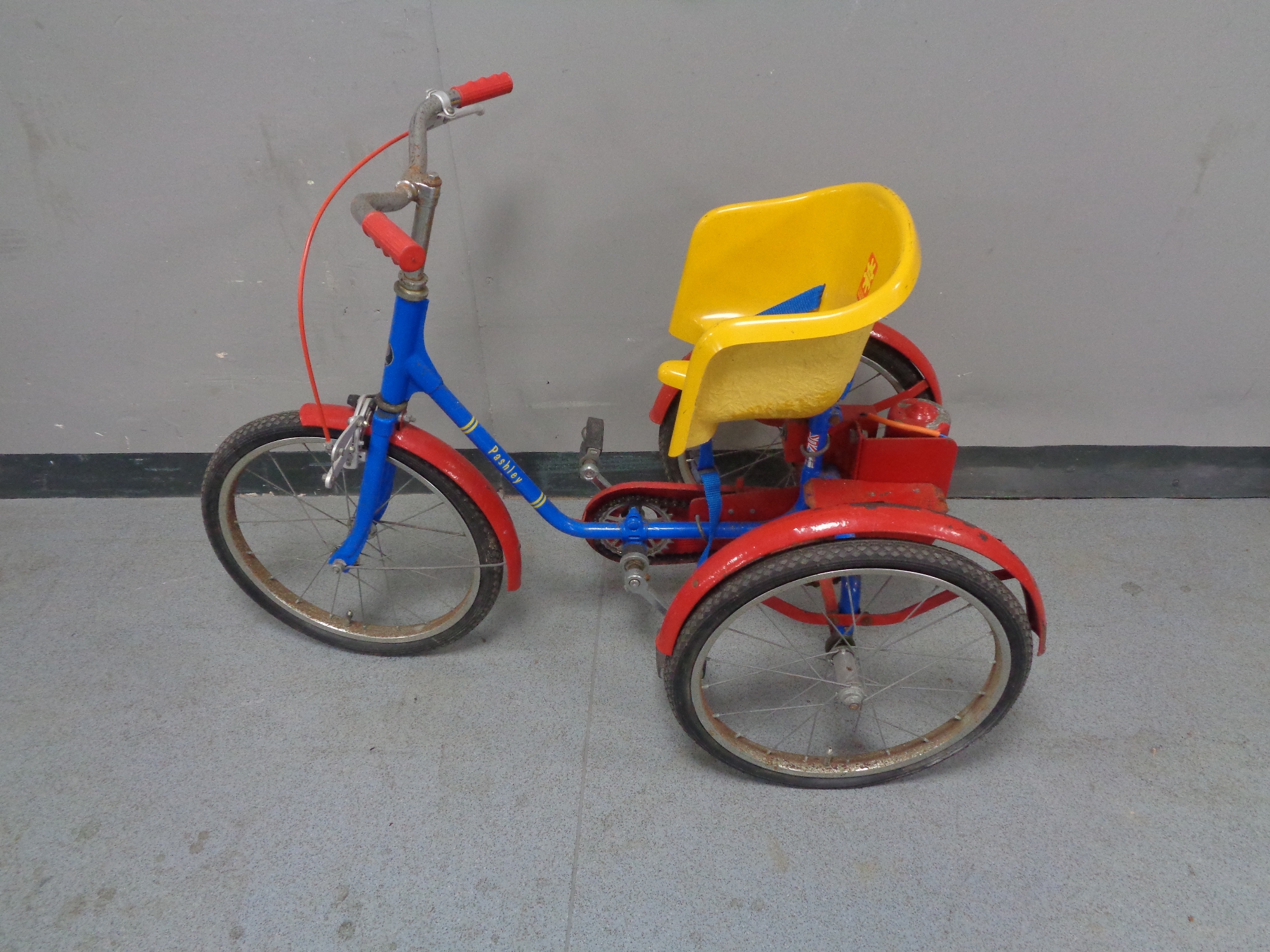 A 20th century Pashley child's tricycle