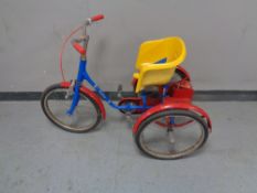 A 20th century Pashley child's tricycle