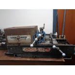 A Collins industrial thread-o-matic pipe threading machine