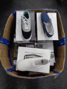 Thirteen pairs of Zipz interchangeable shoes (boxed)