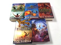 Rick Riordan : 'Heroes of Olympus The Son of Neptune', signed edition,