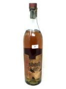 A large bottle of Asbach Uralt brandy,