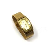 A Gentleman's Christin Lars wrist watch CONDITION REPORT: Gold-tone stainless steel.