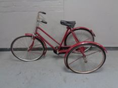 A 20th century James adult's tricycle