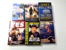 James Rollins 'The Last Odyssey', signed edition, Guy Evans 'Nitro', signed edition,