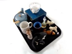 A tray of boxed Royal Worcester bone china tea cup, Jeff Banks Pour la Maison teapot,