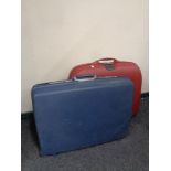 Two 20th century Samsonite hard shell luggage case