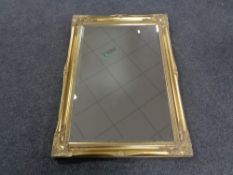 A Victorian style gilt framed mirror