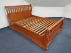 A 5' sleigh bed