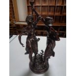 An early 20th century bronze figure,