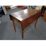 A 19th century mahogany Pembroke table