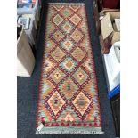 A Choli kilim runner,