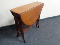 An Edwardian mahogany Sutherland table