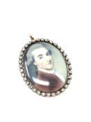 An important late 18th century miniature in the style of Richard Cosway (1742-1821),