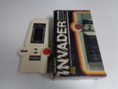 A vintage CGL Galaxy invader LSI game,