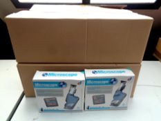 32 boxed educational microscopes