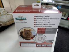 A Pet Safe microchip cat flap (in new un-used condition).