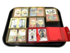 A tray of playing card sets (Qty)