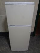 A Beko upright fridge freezer