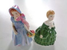 Two Royal Doulton figures,