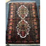 A Balouchi rug,