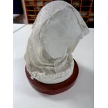 A Lladro bust, The Madonna,