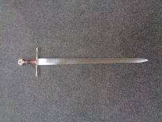 A replica long sword