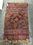 An Afghan Balouch bagface 135 cm x 77 cm